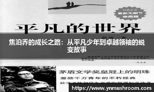 焦泊乔的成长之路：从平凡少年到卓越领袖的蜕变故事